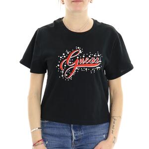 T-SHIRT SS CN LEONTINA TEE NERO